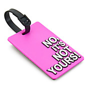 Travel Luggage Tag - NO,IT’S NOT YOURS(Pink)