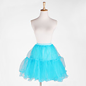 Fils de cristal Une Ligne-3 Tiers court Longueur Slip Style / Wedding Petticoat (plus de couleurs)