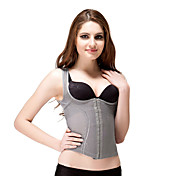 algodão não-destacável tiras frente corsets fechamento busk desgaste diário shapewear