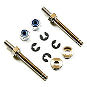 M3 x D2.5 x L30 mm Alimentação orientada por eixo de aço Airborne (2pcs)
