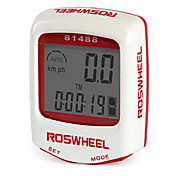 ROSWHEEL LCD Waterproof 14 Functions Wired Bike Computer 81488