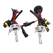 Xenon H27 HID lampe pærer for Bil Headlight (12V-35W, 2-Piece)