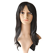 Full Lace 16 Inch Silky Straight 100% Indian Remy Human Hair Wigs