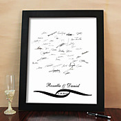 cadre de la signature personnalisée - impression noire (y compris châssis)
