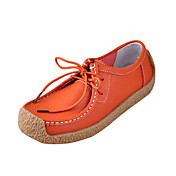 Schöne Leder flach Heel Loafers & Slip-ons Mit Lace-up Flitterwochen Schuhe (Weitere Farben)