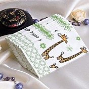 Cute Giraffe Guest Towels (Set of 12 Packs)