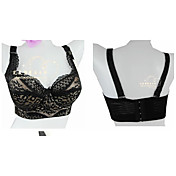 Kvinder Sort U Shape Elegant 5/8Cup Bra