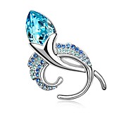 Lovely Alloy With Rhinestones / Crystal Brooch (More Colors)