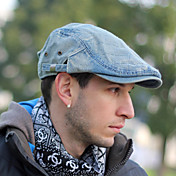 Mannen Washed Denim Berret