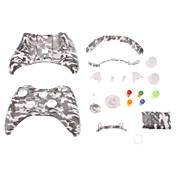 Ersatz-Controller Hülle für XBOX 360 (Zebra-Streifen)
