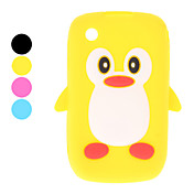 Precioso pingüino caso de diseño suave para BlackBerry Curve 8520