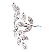 Foglie a forma di anello di diamante