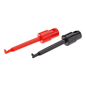 Elektrische Plastic + Eisen Testing Hook (Red + Black, Größe L / 2 PCS)