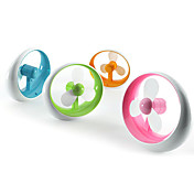 USB Mini QQ Muster Desktop Fan (zufällige Farben)