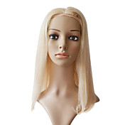 Mono Top 100% Indian Remy Hair 16"Silky Straight Hair Wigs Multiple Colors Available