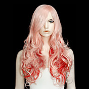 lolita Perücke von hot baby inspiriert rosa und rot Mischfarbe 60cm punk