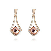 Gorgeous Onregelmatige 18K Gold Plated Crystal Earring (meer kleuren)