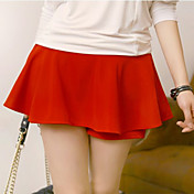 Effen Kleur Dames Culotte