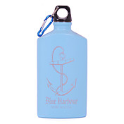LINGLUZHE aire libre Aluminium Bottle (Blue Anchor-diseño)