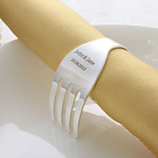 Personalisierte Fork Design-Serviettenring