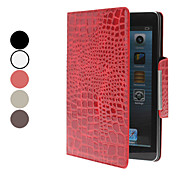 Crocodile Skin PU Leather Case with Stand for iPad mini (Assorted Colors)