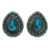 Retro Ancient Gem Drop Earring