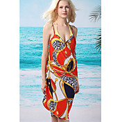Damemode Modern Multi-Color Swimming Dress (Længde: 150cm, Bredde: 105cm)