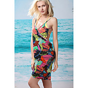 Damemode Beach Multi-Color Swim Dress (Længde: 150cm, Bredde: 105cm)