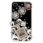 Irregolare Patchwork Crystal Case per iPhone 4 e 4S