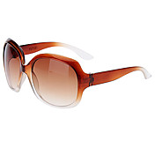Kvinders Brown Lens Gradient Brown Frame Butterfly solbriller