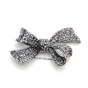 Fabulous Alloy With Rhinestones Brooch