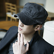 Man's Fashion Grid Pure Cotton Flatcap