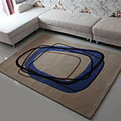 6.5 'Modelo geométrico acrílico Bonded Rug