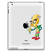 Cartoon Pattern Protective Sticker for iPad 1, iPad 2 ,iPad 3 and The New iPad