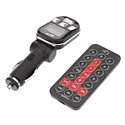 Universal multifuncional Car MP3 USB / TF jugador Modulater FM con control remoto (Soporte USB / TF)