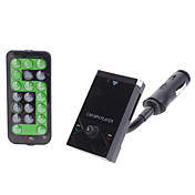 4-in-1 del diamante universal del coche del patrón de memoria Reproductor de MP3/MP4 FM modulador con control remoto (la ayuda SD / MMC / USB)