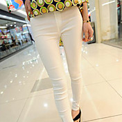 Pantalón pitillo mujer con detalle de cremallera