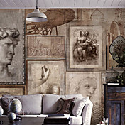 Renaissance Schilderijen Mensen Mural
