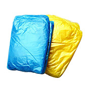 Outdoor Portable Travel PE Disposable Raincoats(Random Color)