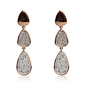 Alliage de mode Crystal Multi longues oreilles de couleur