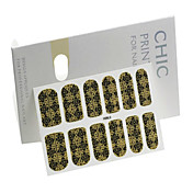 3PCS 2D Full Cover Finger Nail Sticker NO.33