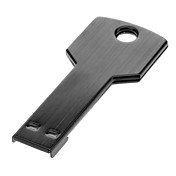 Clé en métal en forme de lecteurs flash USB 4G (noir)