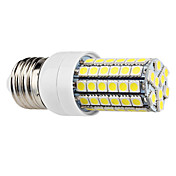 E27 7W 69x5050SMD 630LM 6000-6500K Branco Natural Lâmpada LED de milho (220-240V)