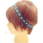 Women's Little Flower Blue Lace Hair Band