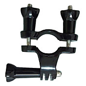 Professionale Supporto Bicicletta Compatibile per GoPro Telecamere (Nero)