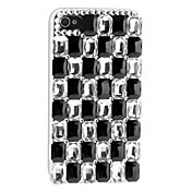 Piazza Crystal Black & Case nero per iPhone 4 e 4S