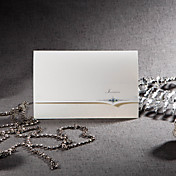 "Ich will" einfaches Design Dreifachfalz Hochzeitseinladung (set of 50)
