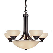 480w incrivelmente moderno luz do candelabro com oito luzes e sombras de vidro no estilo urbano
