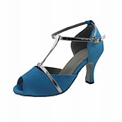Customized Women's Satin Ankle Strap Latin / Ballroom Dance Shoes (More Colors)