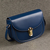 Damesmode Simple Effen Kleur PU Crossbody